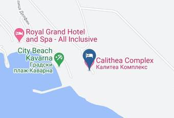 Calithea Complex Map - Dobrich - Kavarna
