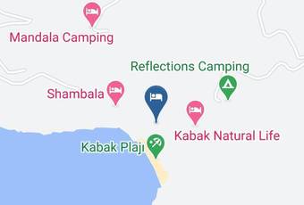 Yerdeniz Kamp Harita - Mugla