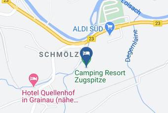 Camping Resort Zugspitze Karte - Bavaria - Garmisch Partenkirchen