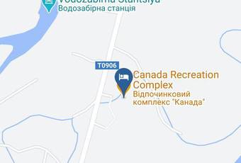 Canada Recreation Complex Map - Ivano Frankivsk - Tysmenytsia Raion