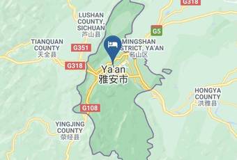 Canranxin Hotel Map - Sichuan - Yaan