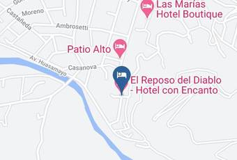 Casa Alverro Mapa - Jujuy - Tilcara