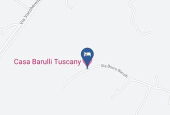 Casa Barulli Tuscany Carta Geografica - Tuscany - Arezzo