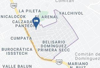 Hotel Casa Caelum Mapa - Chiapas - Comitan De Dominguez