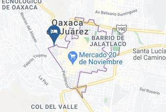 Casa Colonial B&b Mapa - Oaxaca - Oaxaca De Juarez