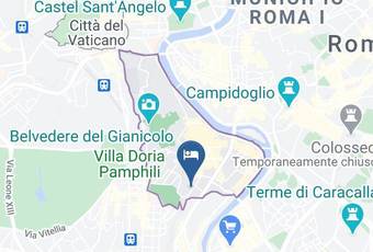 Casa Ferie Roma Ist Delle Orsoline Di Maria Immacolata In Piacenza Map - Latium - Rome