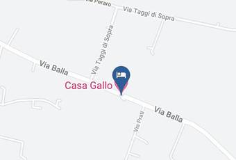 Casa Gallo Carta Geografica - Veneto - Padua