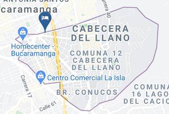 Casa Jac Map - Santander - Bucaramanga