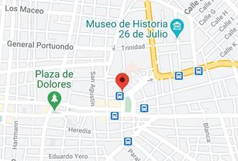 Casa Plaza De Marte Mapa - Santiago De Cuba