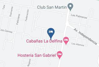 Casa Quinta La Camila Carta Geografica - Entre Rios - Concordia