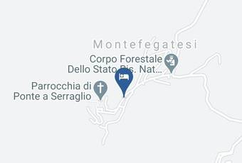 Casa Rondine Carta Geografica - Tuscany - Lucca