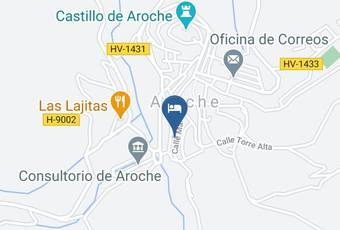 Casa Rural Aroche Mapa - Andalusia - Huelva