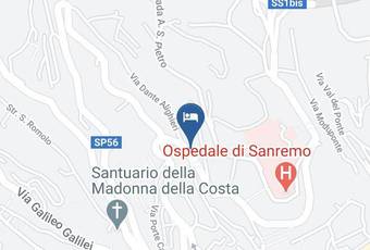 Casa Di Ema Sanremo Carta Geografica - Liguria - Imperia
