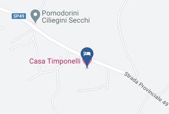 Casa Timponelli Carta Geografica - Sicily - Ragusa