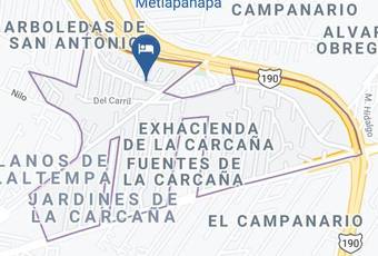 Casa Vacacional Cholula Mapa - Puebla - San Pedro Cholula