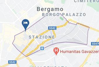 Casa Vacanza Apartments Valentina Bergamo Carta Geografica - Lombardy - Bergamo