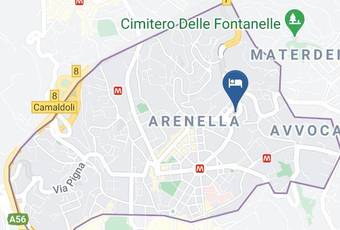 Casa Valery Carta Geografica - Campania - Naples