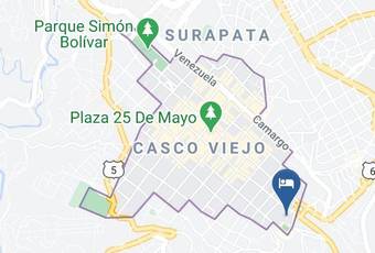 Casas Kolping Sucre Mapa - Chuquisaca - Oropeza