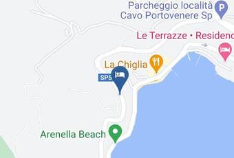 Casemaggi Penthouse On The Sea Carta Geografica - Liguria - La Spezia