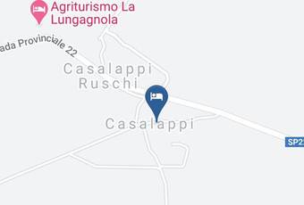 Castello Di Casalappi Guidi Ruggero Carta Geografica - Tuscany - Leghorn