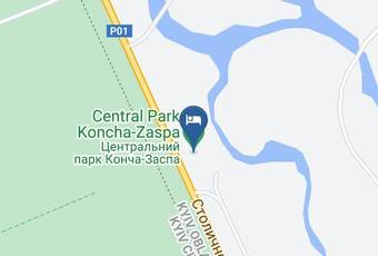 Central Park Koncha Zaspa Map - Kyiv City - Kyiv