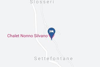 Chalet Nonno Silvano Carta Geografica - Trentino Alto Adige - Trento