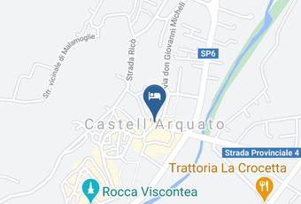 Charming 1 Bed Apartment In Castell\'arquato Carta Geografica - Emilia Romagna - Piacenza