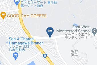 Chatan Hills Map - Okinawa Pref - Chatan Townnakagami District