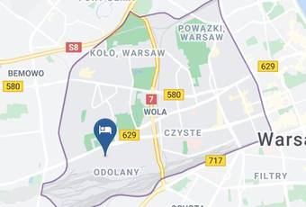 Chill Apartments Wola Center Map - Mazowieckie - Warsaw