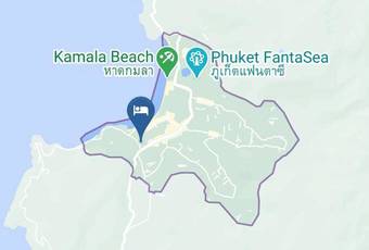 Chollada Inn Map - Phuket - Amphoe Kathu