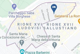 Cicero Rome Center Guest House Carta Geografica - Latium - Rome