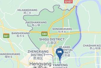 City Boutique Hotel Map - Hunan - Hengyang