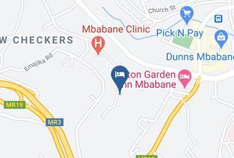 City Court Guest House Map - Hhohho - Mbabane