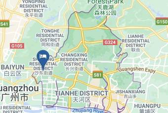 City Express Hotel Map - Guangdong - Guangzhou