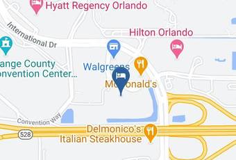 Midpointe Hotel By Rosen Hotels Map - Florida - Orange