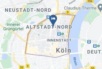 Classic Hotel Harmonie Karte - North Rhine Westphalia - Cologne