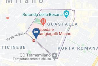 Condominio C Porta Romana 79 Carta Geografica - Lombardy - Milan