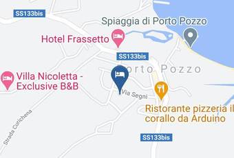 Condominio Il Fiordo Di Porto Pozzo Carta Geografica - Sardinia - Sassari