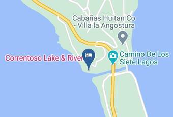 Correntoso Lake & River Mapa - Neuquen - Villa La Angostura