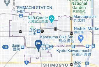 Coto Kyoto Shijoomiya 1 Map - Kyoto Pref - Kyoto City Nakagyo Ward