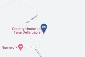 Country House La Tana Della Lepre Snc Carta Geografica - Marches - Macerata