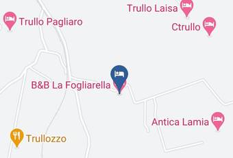 Country Relais Trulli La Fogliarella Carta Geografica - Apulia - Brindisi