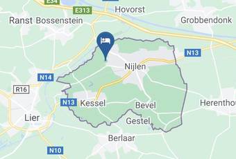 Cozy Chalet In Nijlen With Large Garden Kaart - Flemish Region - Antwerp