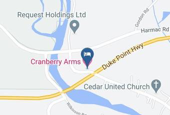Cranberry Arms Hotel Map - British Columbia - Nanaimo