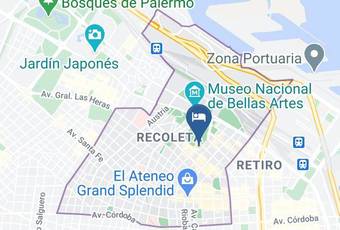 Cyan Recoleta Hotel Mapa - Buenos Aires Autonomous City - Buenos Aires