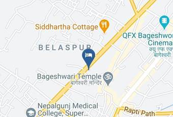 Cygnett Inn Krishna Map - Bheri - Nepalgunj
