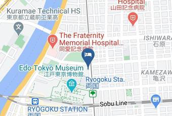 Dai Ichi Hotel Ryogoku Map - Tokyo Met - Sumida Ward