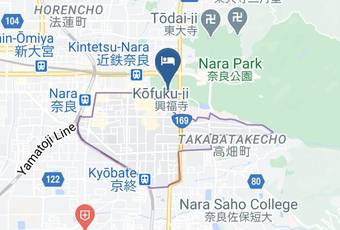 Daibutsukan Map - Nara Pref - Nara City