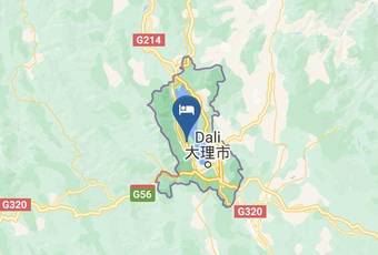 Dali Jiaju Inn Map - Yunnan - Dali Baizu Aut Prefecture