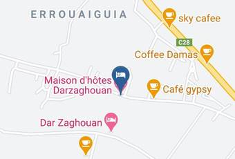 Maison D\'hotes Darzaghouan Carte - Tunisia